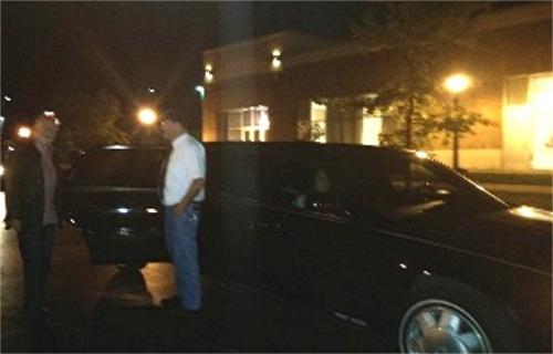 Bay City, Michigan - Treated like royalty with our own limo!