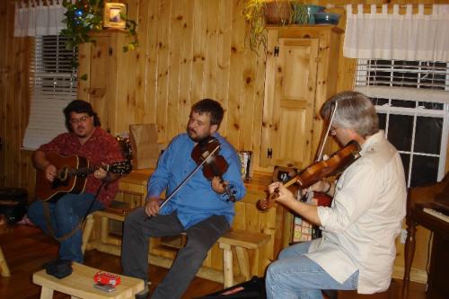 Barrington, Rhode Island - Gathering turns into a Session at Trish's house